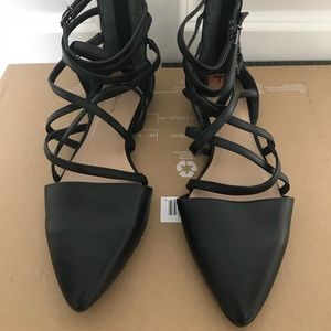 BCBG black flats